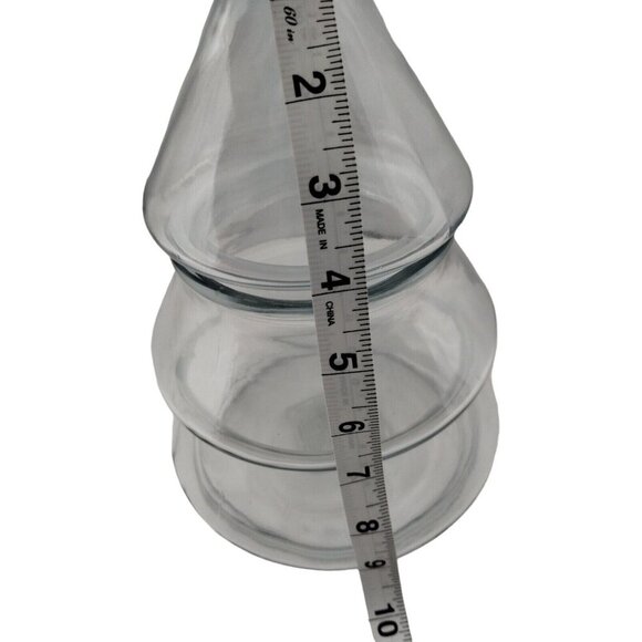 Anchor Hocking Glass Christmas Tree Shaped Jar Container 9.5” Tall Large - Picture 7 of 9